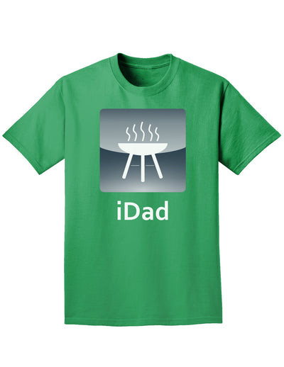 iDad Grill Adult Dark T-Shirt-Mens T-Shirt-TooLoud-Kelly-Green-Small-Davson Sales