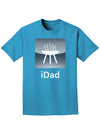 iDad Grill Adult Dark T-Shirt-Mens T-Shirt-TooLoud-Turquoise-Small-Davson Sales