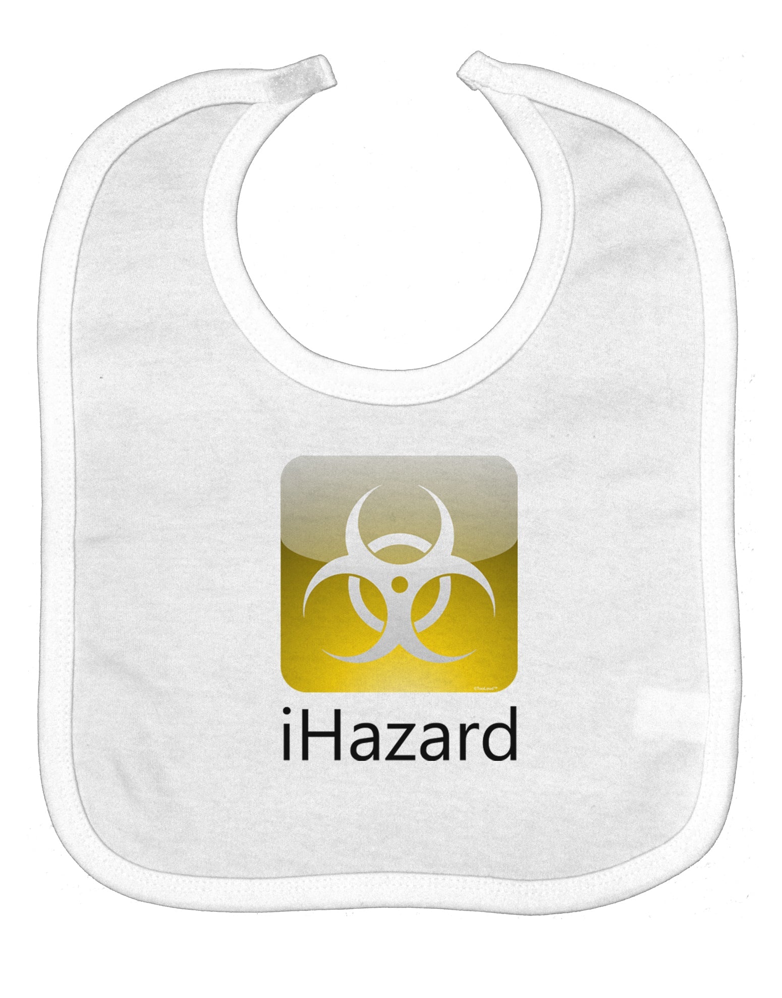 iHazard Logo - Zombie Apocalypse Baby Bib