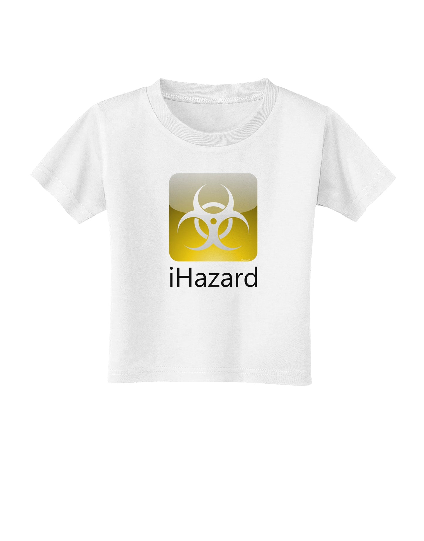 iHazard Logo - Zombie Apocalypse Toddler T-Shirt-Toddler T-Shirt-TooLoud-White-2T-Davson Sales