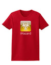 iHazard Logo - Zombie Apocalypse Womens Dark T-Shirt-Womens T-Shirt-TooLoud-Red-X-Small-Davson Sales