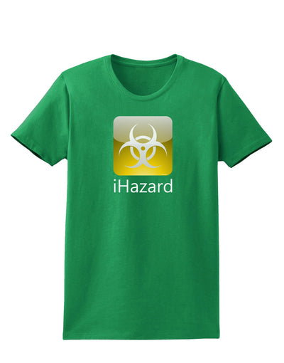 iHazard Logo - Zombie Apocalypse Womens Dark T-Shirt-Womens T-Shirt-TooLoud-Kelly-Green-X-Small-Davson Sales