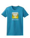 iHazard Logo - Zombie Apocalypse Womens Dark T-Shirt-Womens T-Shirt-TooLoud-Turquoise-X-Small-Davson Sales