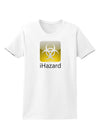 iHazard Logo - Zombie Apocalypse Womens T-Shirt-Womens T-Shirt-TooLoud-White-X-Small-Davson Sales