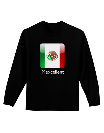 iMexcellent Icon - Cinco de Mayo Adult Long Sleeve Dark T-Shirt-TooLoud-Black-Small-Davson Sales