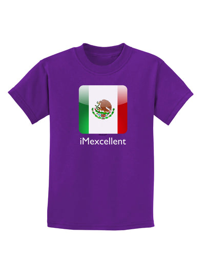 iMexcellent Icon - Cinco de Mayo Childrens Dark T-Shirt-Childrens T-Shirt-TooLoud-Purple-X-Small-Davson Sales