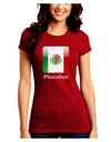 iMexcellent Icon - Cinco de Mayo Juniors Crew Dark T-Shirt-T-Shirts Juniors Tops-TooLoud-Red-Juniors Fitted Small-Davson Sales