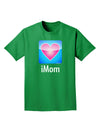 iMom - Mothers Day Adult Dark T-Shirt-Mens T-Shirt-TooLoud-Kelly-Green-Small-Davson Sales