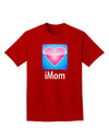 iMom - Mothers Day Adult Dark T-Shirt-Mens T-Shirt-TooLoud-Red-Small-Davson Sales