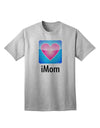 iMom - Mothers Day Adult T-Shirt-unisex t-shirt-TooLoud-AshGray-Small-Davson Sales