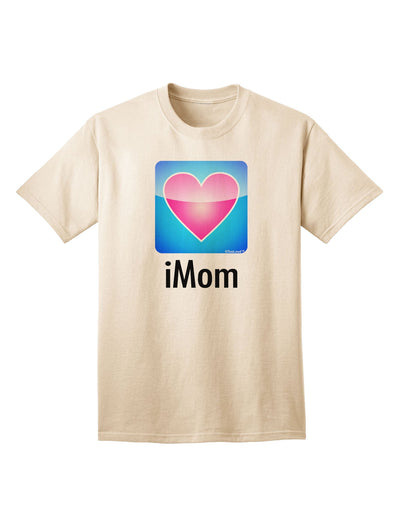iMom - Mothers Day Adult T-Shirt-unisex t-shirt-TooLoud-Natural-Small-Davson Sales