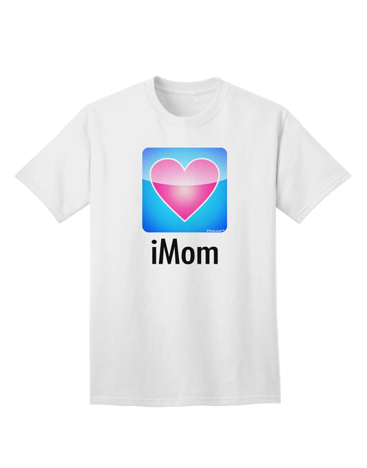 iMom - Mothers Day Adult T-Shirt-unisex t-shirt-TooLoud-White-Small-Davson Sales