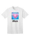 iMom - Mothers Day Adult T-Shirt-unisex t-shirt-TooLoud-White-Small-Davson Sales