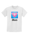 iMom - Mothers Day Childrens T-Shirt-Childrens T-Shirt-TooLoud-White-X-Small-Davson Sales