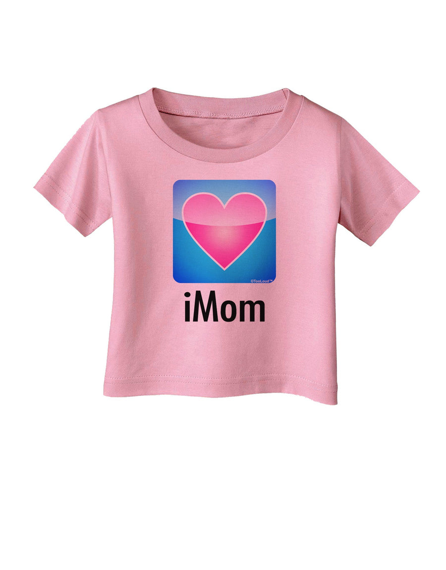 iMom - Mothers Day Infant T-Shirt-Infant T-Shirt-TooLoud-White-06-Months-Davson Sales