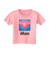 iMom - Mothers Day Toddler T-Shirt-Toddler T-Shirt-TooLoud-Candy-Pink-2T-Davson Sales