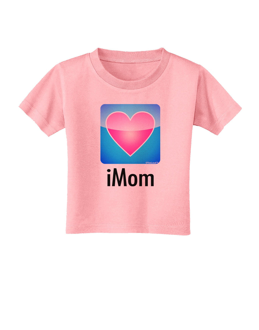 iMom - Mothers Day Toddler T-Shirt-Toddler T-Shirt-TooLoud-White-2T-Davson Sales