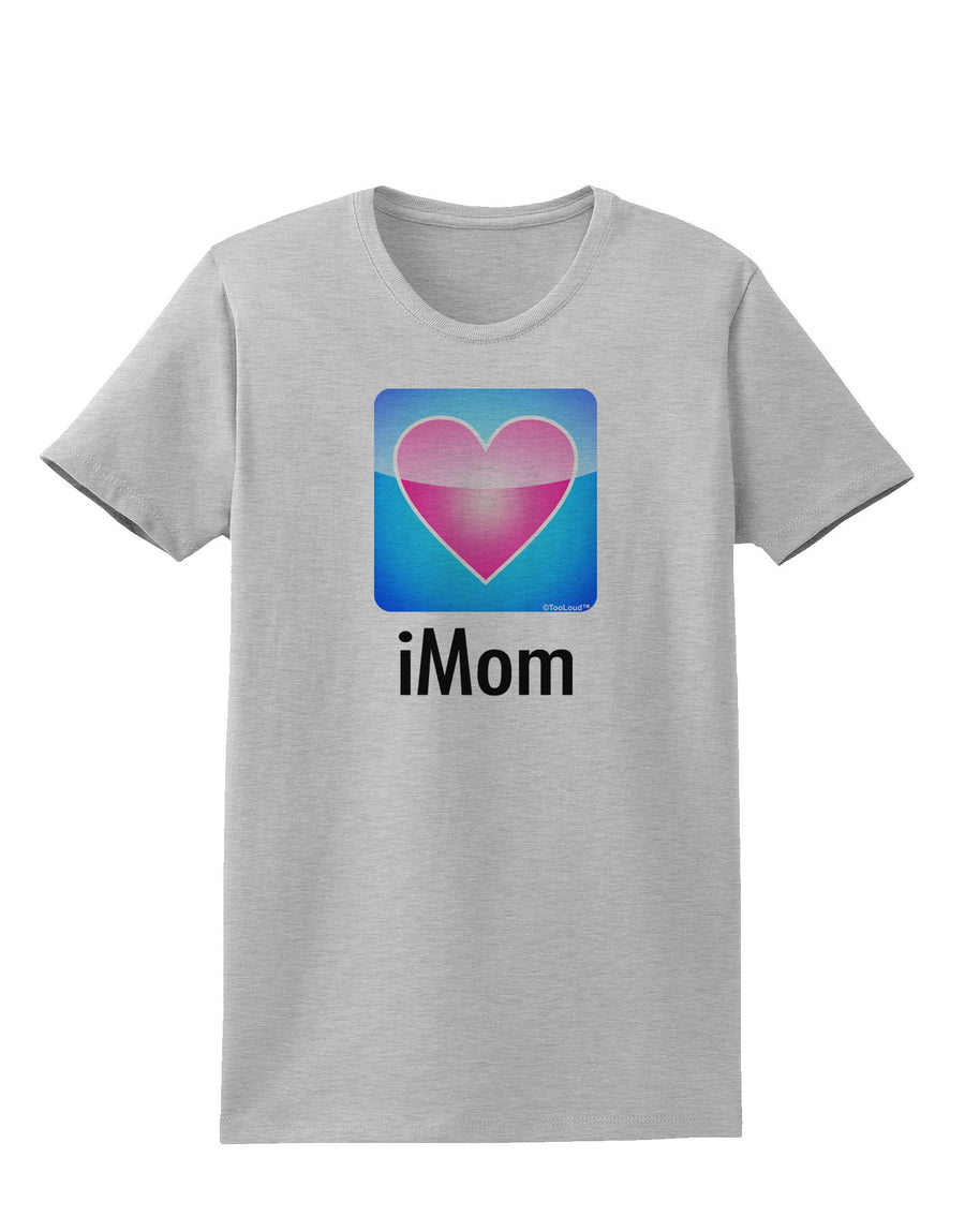 iMom - Mothers Day Womens T-Shirt-Womens T-Shirt-TooLoud-White-X-Small-Davson Sales