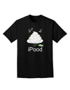 iPood Adult Dark T-Shirt by TooLoud-Mens T-Shirt-TooLoud-Black-Small-Davson Sales