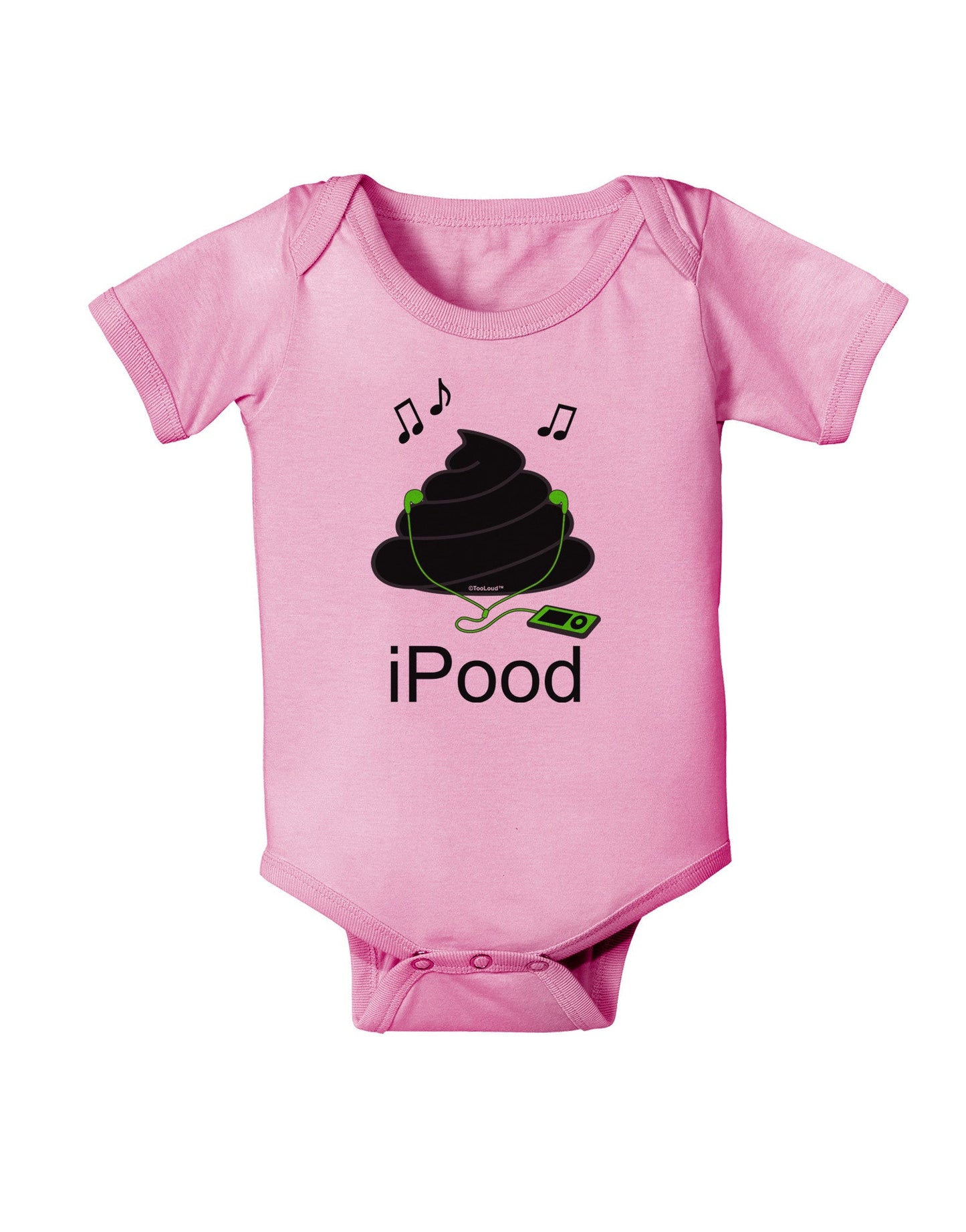 iPood Baby Romper Bodysuit-Baby Romper-TooLoud-Pink-06-Months-Davson Sales