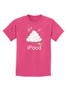 iPood Childrens Dark T-Shirt-Childrens T-Shirt-TooLoud-Sangria-X-Small-Davson Sales