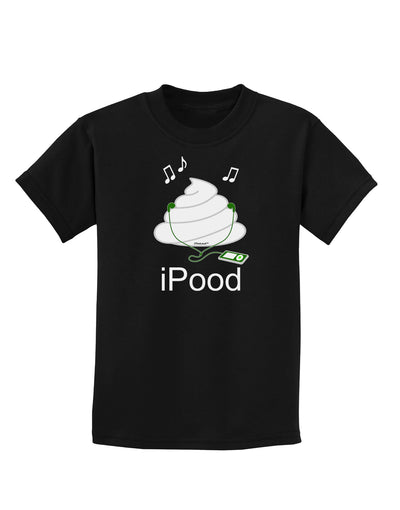 iPood Childrens Dark T-Shirt-Childrens T-Shirt-TooLoud-Black-X-Small-Davson Sales