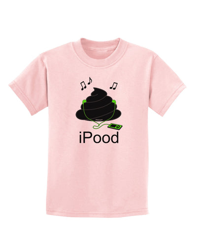 iPood Childrens T-Shirt-Childrens T-Shirt-TooLoud-PalePink-X-Small-Davson Sales