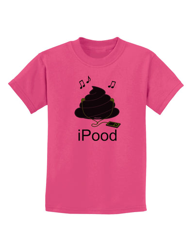 iPood Childrens T-Shirt-Childrens T-Shirt-TooLoud-Sangria-X-Small-Davson Sales