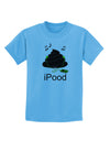 iPood Childrens T-Shirt-Childrens T-Shirt-TooLoud-Aquatic-Blue-X-Small-Davson Sales