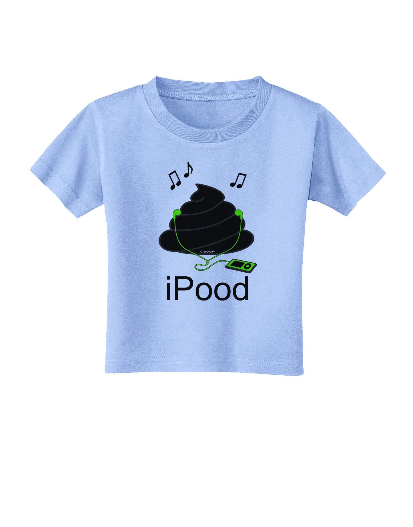 iPood Toddler T-Shirt-Toddler T-Shirt-TooLoud-Aquatic-Blue-2T-Davson Sales