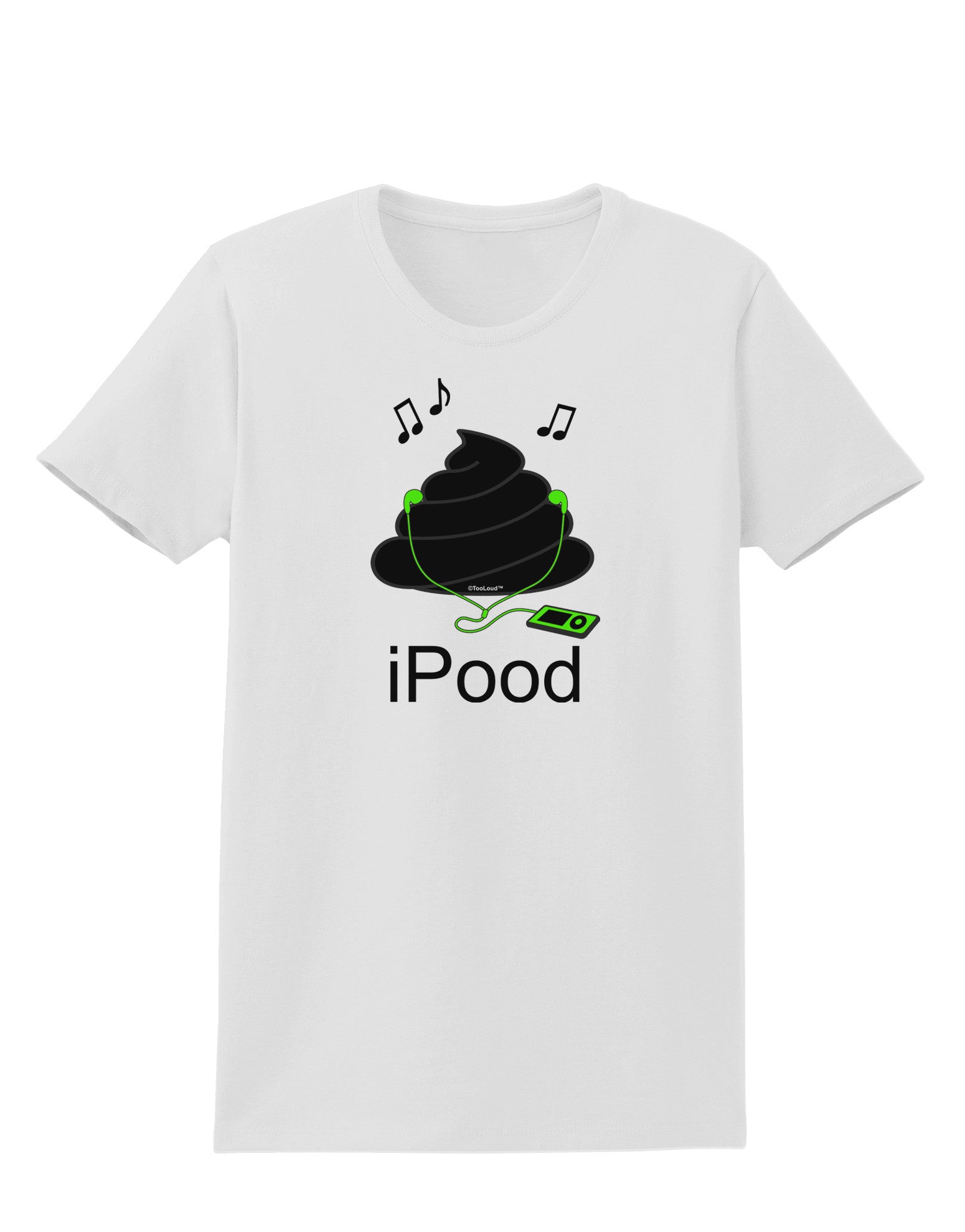 iPood Womens T-Shirt-Womens T-Shirt-TooLoud-White-X-Small-Davson Sales