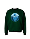 Iceberg Just the Tip Adult Dark Sweatshirt-Sweatshirts-TooLoud-Deep-Forest-Green-Small-Davson Sales