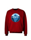 Iceberg Just the Tip Adult Dark Sweatshirt-Sweatshirts-TooLoud-Deep-Red-Small-Davson Sales