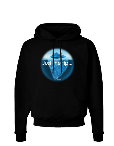 Iceberg Just the Tip Dark Hoodie Sweatshirt-Hoodie-TooLoud-Black-Small-Davson Sales