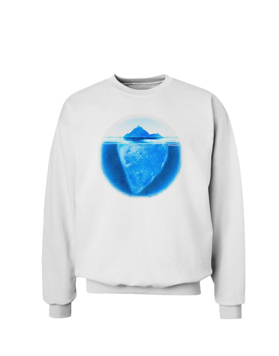 Iceberg Watercolor Sweatshirt-Sweatshirts-TooLoud-White-Small-Davson Sales