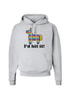 I'd Hit it - Funny Pinata Design Hoodie Sweatshirt-Hoodie-TooLoud-AshGray-Small-Davson Sales