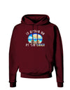 I'd Rather Be At The Beach Dark Hoodie Sweatshirt-Hoodie-TooLoud-Maroon-Small-Davson Sales