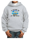 I'd Rather Be At The Beach Youth Hoodie Pullover Sweatshirt-Youth Hoodie-TooLoud-Ash-XS-Davson Sales