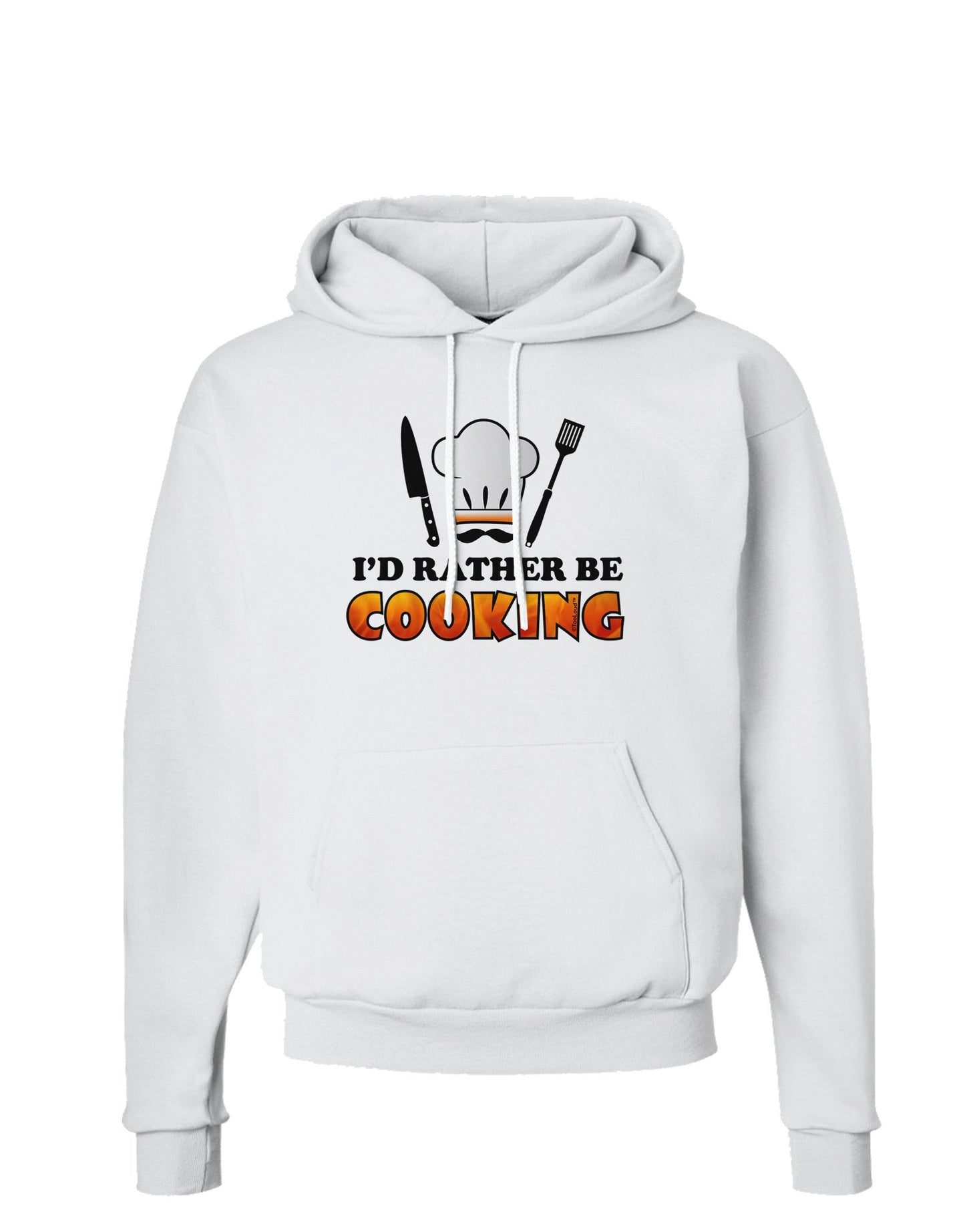 I'd Rather Be Cooking Hoodie Sweatshirt-Hoodie-TooLoud-White-Small-Davson Sales