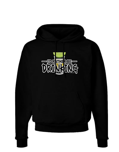 I'd Rather Be Drinking Dark Hoodie Sweatshirt-Hoodie-TooLoud-Black-Small-Davson Sales