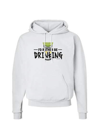 I'd Rather Be Drinking Hoodie Sweatshirt-Hoodie-TooLoud-White-Small-Davson Sales