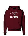 I'd Rather Be Eating Dark Hoodie Sweatshirt-Hoodie-TooLoud-Maroon-Small-Davson Sales