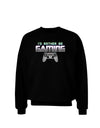 I'd Rather Be Gaming Adult Dark Sweatshirt-Sweatshirts-TooLoud-Black-Small-Davson Sales