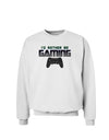 I'd Rather Be Gaming Sweatshirt-Sweatshirts-TooLoud-White-Small-Davson Sales