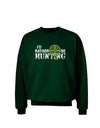 I'd Rather Be Hunting Adult Dark Sweatshirt-Sweatshirts-TooLoud-Deep-Forest-Green-Small-Davson Sales