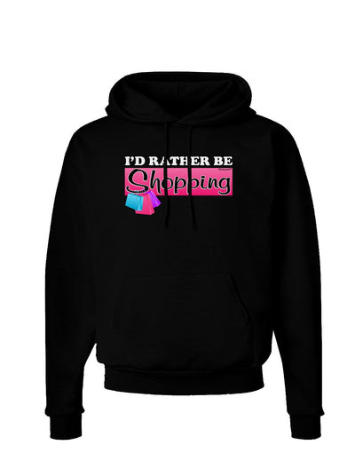 I'd Rather Be Shopping Dark Hoodie Sweatshirt-Hoodie-TooLoud-Black-Small-Davson Sales