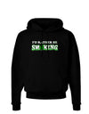 I'd Rather Be Smoking Dark Hoodie Sweatshirt-Hoodie-TooLoud-Black-Small-Davson Sales