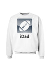 iDad Football Sweatshirt-Sweatshirts-TooLoud-White-Small-Davson Sales