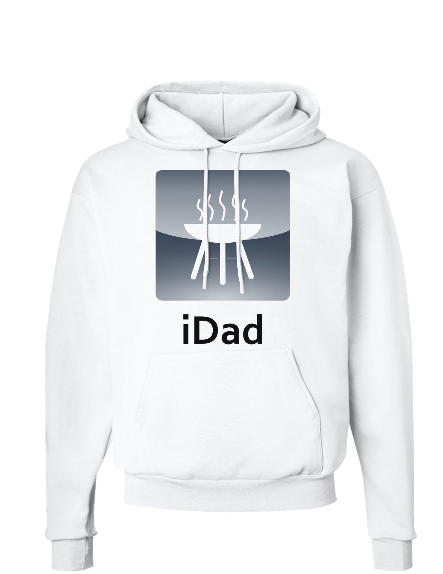 iDad Grill Hoodie Sweatshirt-Hoodie-TooLoud-White-Small-Davson Sales