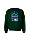 If Dad Can't Fix It Adult Dark Sweatshirt-Sweatshirt-TooLoud-Deep-Forest-Green-Small-Davson Sales